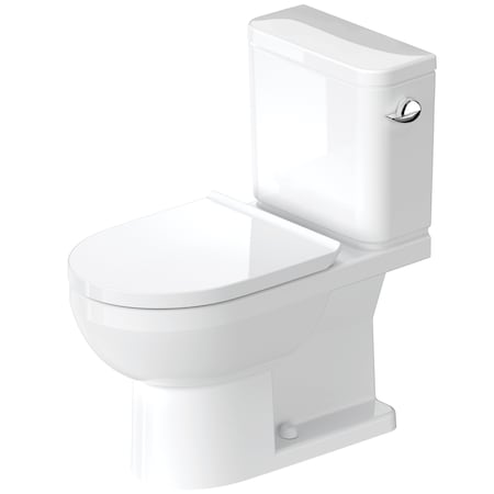 Duravit Durastyle Basic Two-Piece Toilet Tank And Bowl White D4060500